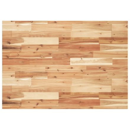 vidaXL olajbevonatú tömör akácfa íróasztallap 80 x 70 x 4 cm