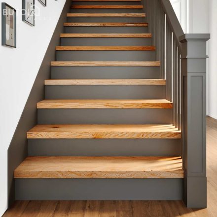 vidaXL 20 db tömör tölgyfa világosbarna lépcsőfokok 100x30x2 cm