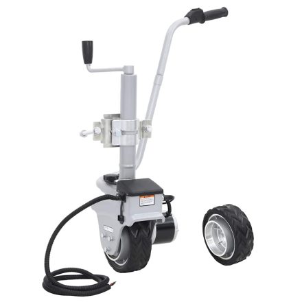 vidaXL alumínium motoros zsoké kerék utánfutó mozgató 12 V 350 W