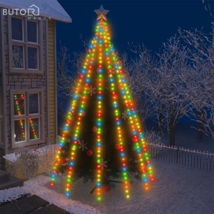 vidaXL 500 LED-es színes bel- és kültéri fényfüzér 500 cm