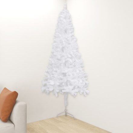 vidaXL fehér PVC sarok műkarácsonyfa 240 cm