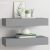 vidaXL 2 db szürke MDF falra szerelhető fiókos polc 60 x 23,5 x 10 cm