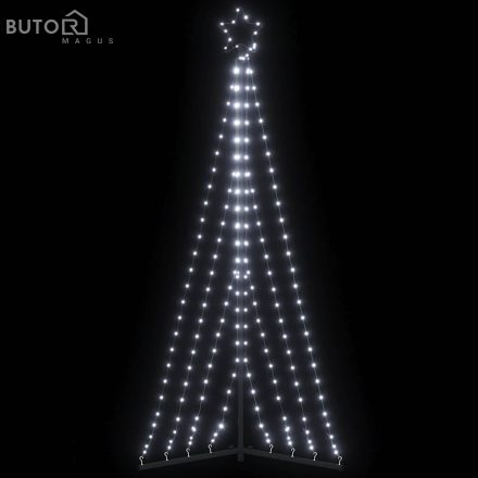 vidaXL hideg fehér LED karácsonyfa 339 LED 182 cm