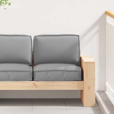 vidaXL Raklap párna készlet 2 pcs Szürke 60 x 60 x 12 cm Oxford szövet