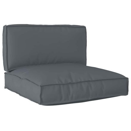 vidaXL Raklap párna készlet 2 pcs Antracit 80 x 80 x 12 cm