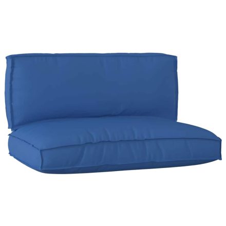 vidaXL Raklap párna készlet 2 pcs Királykék 120 x 80 x 12 cm