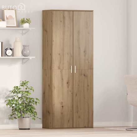 vidaXL Artisan tölgy magas szekrény 70x35x180 cm Szerelt fa