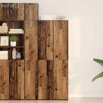 vidaXL Old Wood Konzol 70x42,5x185 cm Mérnöki Fa
