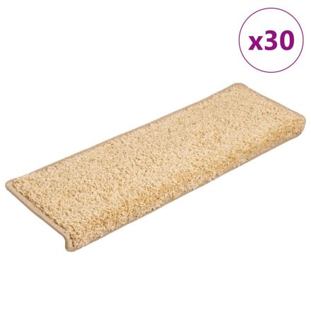 vidaXL 30 db barna lépcsőszőnyeg 65 x 21 x 4 cm