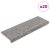 vidaXL 20 db szürke lépcsőszőnyeg, téglalap alakú széllel, 65 x 21 x 4 cm