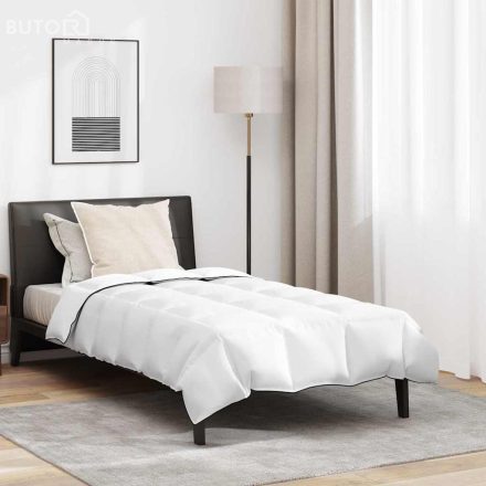 vidaXL Takaró szett párnával 2 pcs Fehér 140 x 200 cm Pehely