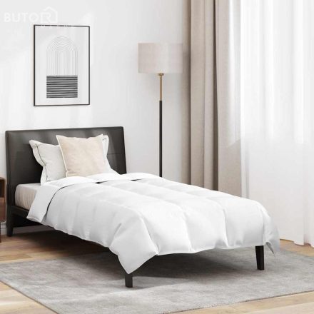 vidaXL Paplan Egyéb párnával 2 pcs Fehér 135 x 200 cm Pehely