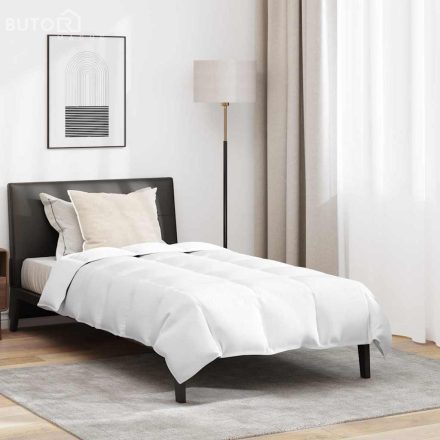 vidaXL Paplan Egyéb párnával 2 pcs Fehér 140 x 220 cm Pehely