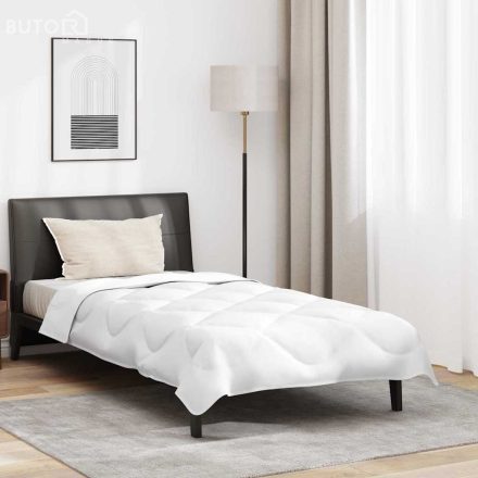 vidaXL Nyári takaró párnával 2 pcs Fehér 135 x 220 cm Mikroszálas