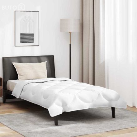 vidaXL Paplan párnával párnával 2 pcs Fehér 135 x 200 cm Mikroszálas