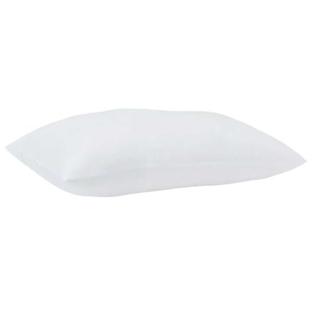 vidaXL Paplan párnával párnával 2 pcs Fehér 140 x 220 cm Mikroszálas