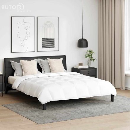 vidaXL Paplan Egyéb párnával 3 pcs Fehér Pehely