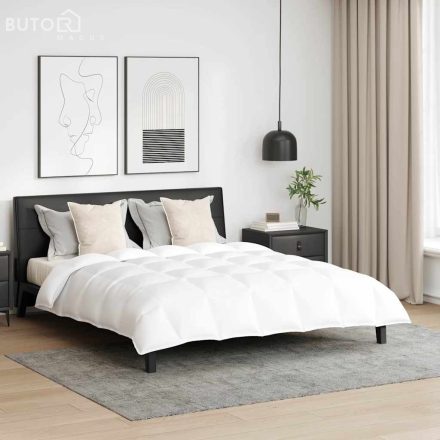 vidaXL Paplan 3 pcs Fehér 200 x 200 cm Pehely