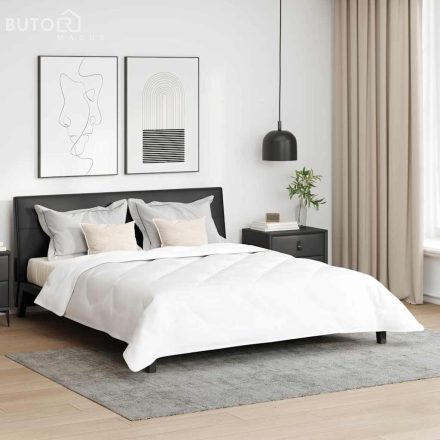 vidaXL Paplan Egyéb párnával 3 pcs Fehér 200 x 200 cm Mikroszálas