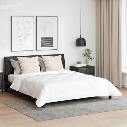 vidaXL Paplan Egyéb párnával 3 pcs Fehér 200 x 220 cm Mikroszálas