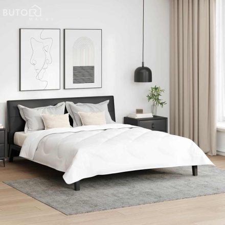 vidaXL Paplan párnákkal Egyéb 3 pcs Fehér 240 x 260 cm Mikroszálas