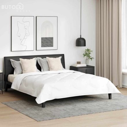 vidaXL Paplan Egyéb párnával 3 pcs Fehér 240 x 260 cm Mikroszálas
