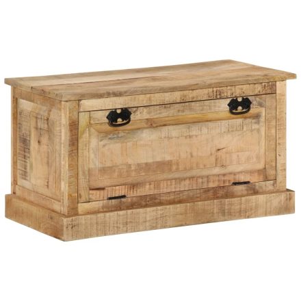 vidaXL tömör mangófa cipőtároló pad 85 x 40 x 45 cm