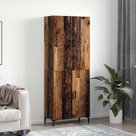 vidaXL Magasfiú Régi fa 69.5 x 34 x 180 cm Faanyag
