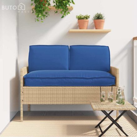 vidaXL Raklap párna készlet párnával 3 pcs Királykék