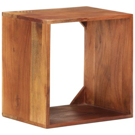 vidaXL tömör akácfa fali polc 40 x 30 x 40 cm