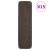 vidaXL 15 db barna négyszögű csúszásmentes lépcsőszőnyeg 75 x 20 cm
