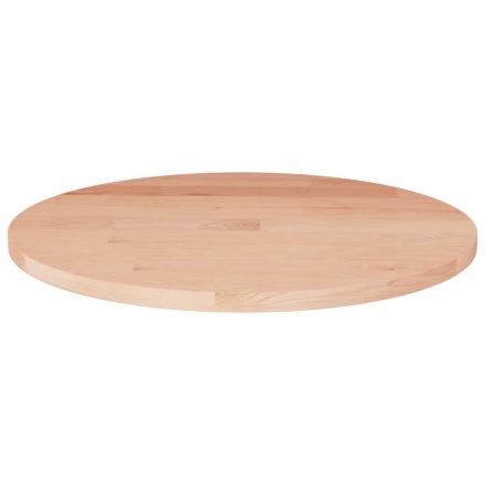 vidaXL kerek kezeletlen tömör tölgyfa asztallap Ø40 x 1,5 cm