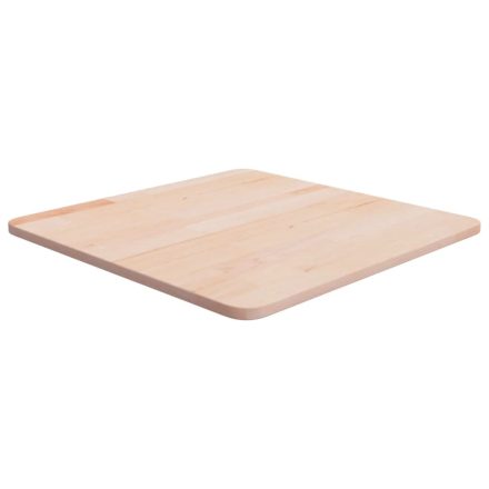 vidaXL kezeletlen tömör tölgyfa négyzet asztallap 50x50x1,5 cm