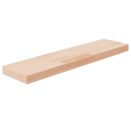 vidaXL kezeletlen tömör tölgyfa polclap 80x20x4 cm