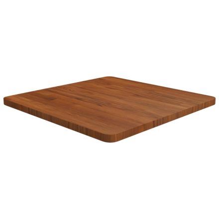 vidaXL világosbarna kezelt tömör tölgyfa négyzet asztallap 60x60x2,5cm