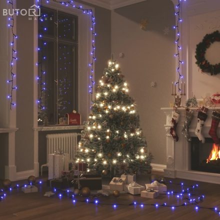 vidaXL kék fényű PVC LED-szalag 600 LED-el 60 m