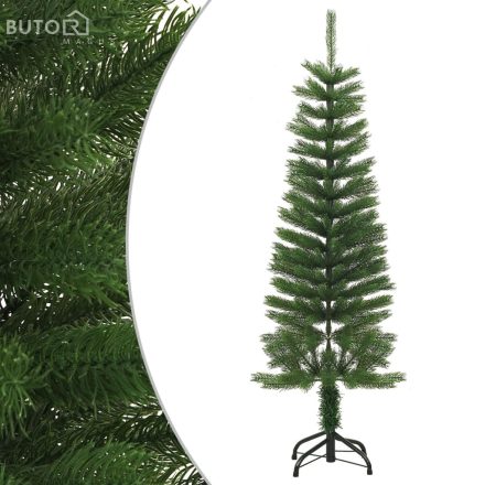vidaXL vékony polietilén műkarácsonyfa állvánnyal 120 cm
