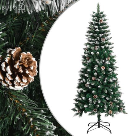 vidaXL zöld PVC műkarácsonyfa állvánnyal 150 cm