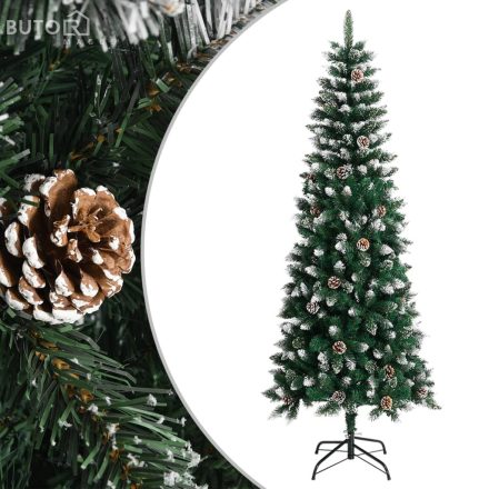 vidaXL zöld PVC műkarácsonyfa állvánnyal 240 cm