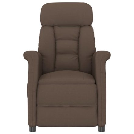 vidaXL Masszázsszék párnával Barna 70.5 x 96.5 x 95 cm Műbőr