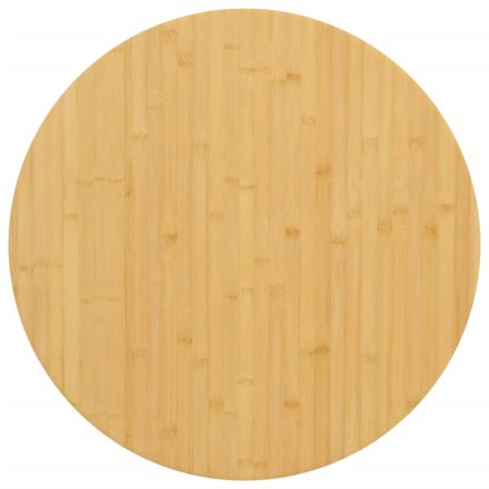 vidaXL bambusz asztallap Ø60 x 1,5 cm