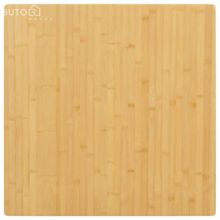 vidaXL bambusz asztallap 70 x 70 x 1,5 cm
