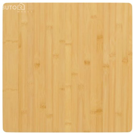 vidaXL bambusz asztallap 60 x 60 x 2,5 cm