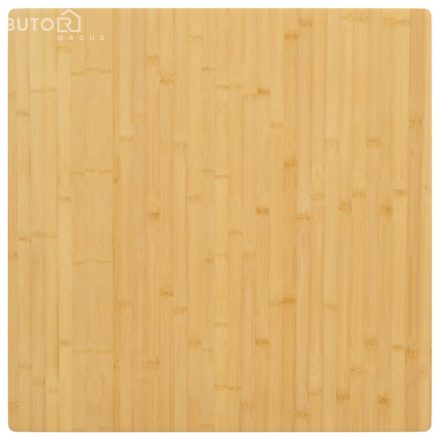 vidaXL bambusz asztallap 80 x 80 x 4 cm