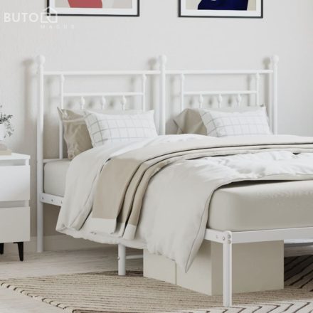 vidaXL fehér fém fejtámla 140 cm