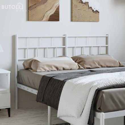 vidaXL fehér fém fejtámla 135 cm