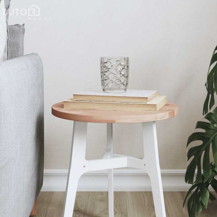 vidaXL tömör bükkfa kerek asztallap Ø30 x 1,5 cm