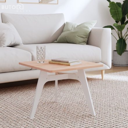 vidaXL tömör bükkfa négyzet alakú asztallap 50 x 50 x 1,5 cm