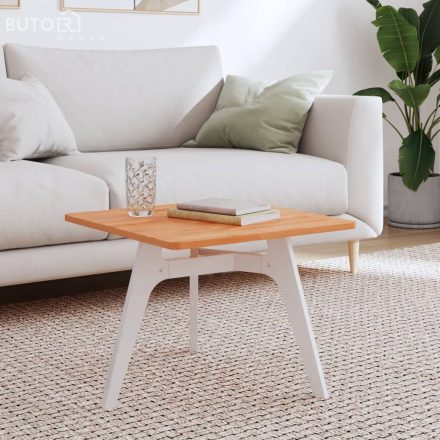 vidaXL tömör bükkfa négyzet alakú asztallap 50 x 50 x 1,5 cm