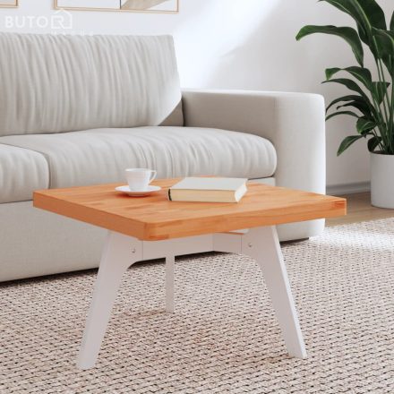 vidaXL tömör bükkfa négyzet alakú asztallap 60 x 60 x 4 cm